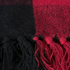 Red And Black Buffalo Check Throw-Kirkland's Home Best Sale