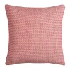 Red And Ivory Geometric Pillow, 22 In.-Kirkland's Home Sale