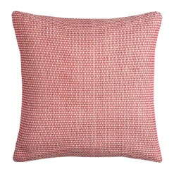 Red And Ivory Geometric Pillow, 22 In.-Kirkland's Home Sale