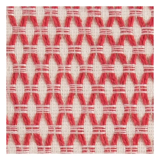 Red And Ivory Geometric Pillow, 22 In.-Kirkland's Home Sale