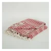 Red And Ivory Striped Cotton Throw-Kirkland's Home Best Sale