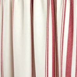 Red And White Farmhouse Stripe Valance-Kirkland's Home Hot