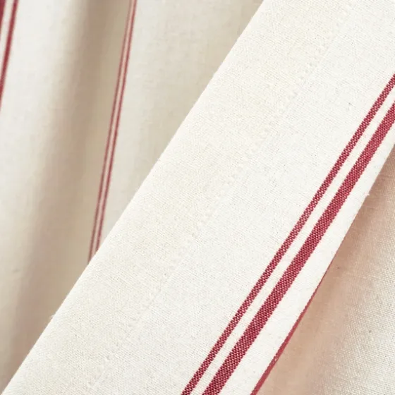 Red And White Farmhouse Stripe Valance-Kirkland's Home Hot