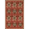Red Bali Medallion Indoor/Outdoor Area Rug, 4X7-Kirkland's Home Online