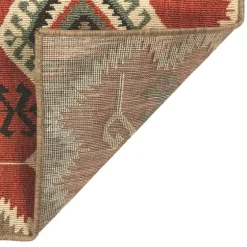 Red Bali Medallion Indoor/Outdoor Area Rug, 4X7-Kirkland's Home Online