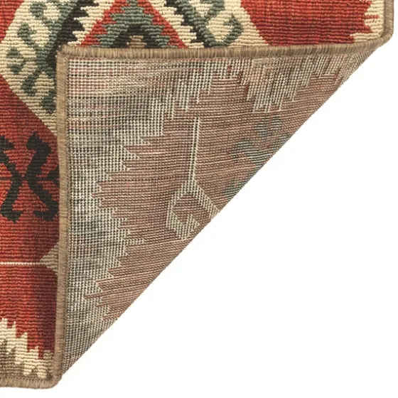 Red Bali Medallion Indoor/Outdoor Area Rug, 4X7-Kirkland's Home Online