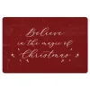 Red Believe In The Magic Of Christmas Floor Mat-Kirkland's Home Hot