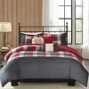 Red Buffalo Check 6-Pc. Full/Queen Duvet Cover Set-Kirkland's Home Clearance