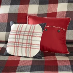 Red Buffalo Check 6-Pc. Full/Queen Duvet Cover Set-Kirkland's Home Clearance