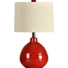 Red Ceramic Jug Table Lamp-Kirkland's Home Clearance