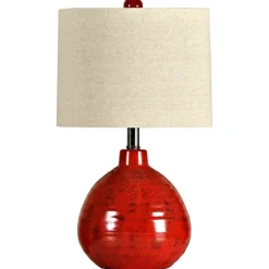 Red Ceramic Jug Table Lamp-Kirkland's Home Clearance