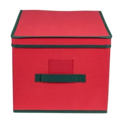 Red Collapsible Christmas Storage Box-Kirkland's Home Best Sale