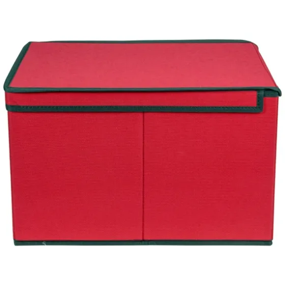 Red Collapsible Christmas Storage Box-Kirkland's Home Best Sale