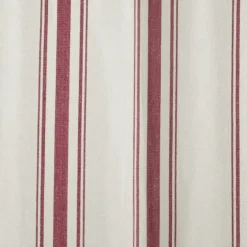 Red Farmhouse Stripe Curtain Panels, Set Of 2-Kirkland's Home Hot