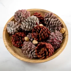 Red Glitter Cinnamon Pinecones Potpourri-Kirkland's Home Hot