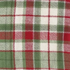 Red Green White Plaid Christmas Throw Blanket-Kirkland's Home Store