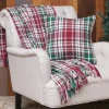Red Green White Traditional Plaid Throw Blanket-Kirkland's Home New