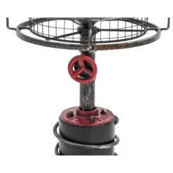 Red Iron Cage Shade Edison Table Lamp-Kirkland's Home Store