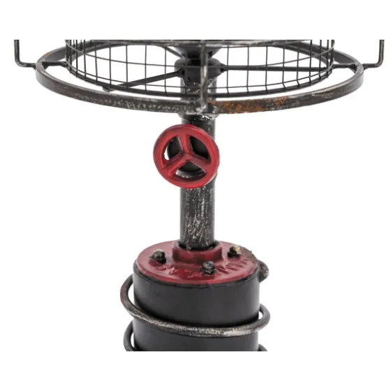 Red Iron Cage Shade Edison Table Lamp-Kirkland's Home Store