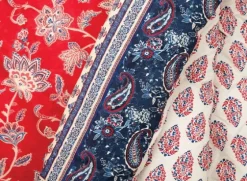 Red Navy Marbella King 5-Pc. Comforter Set-Kirkland's Home New
