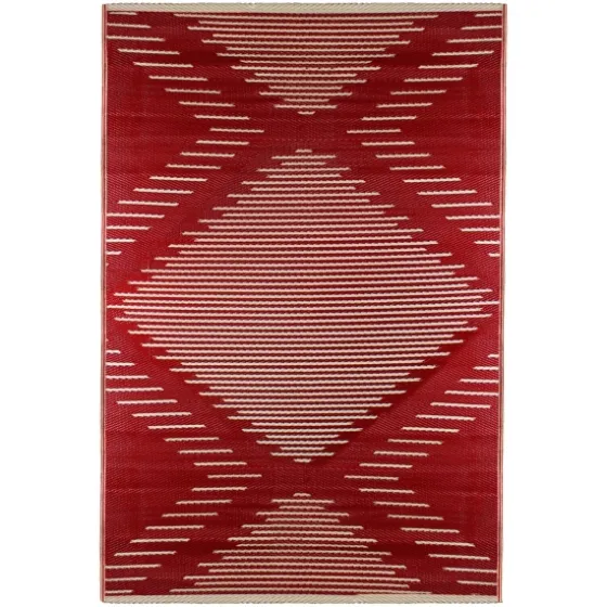 Red Primitive Arrow Outdoor Area Rug, 4X6-Kirkland's Home New