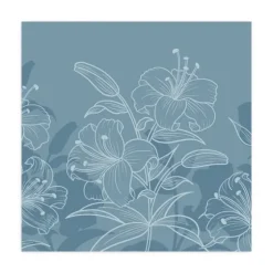 Regent Gray Floral Peel And Stick Wall Mural-Kirkland's Home Cheap