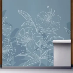 Regent Gray Floral Peel And Stick Wall Mural-Kirkland's Home Cheap