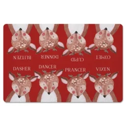 Reindeer Christmas Kitchen Mat-Kirkland's Home Store