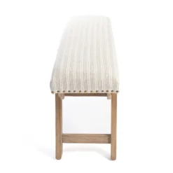Remi Stripe Upholstered Bench-Kirkland's Home Best