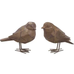 Resin And Metal Bird Statues, Set Of 2-Kirkland's Home New