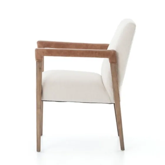 Reuben Harbor Natural Dining Chair-Kirkland's Home Clearance