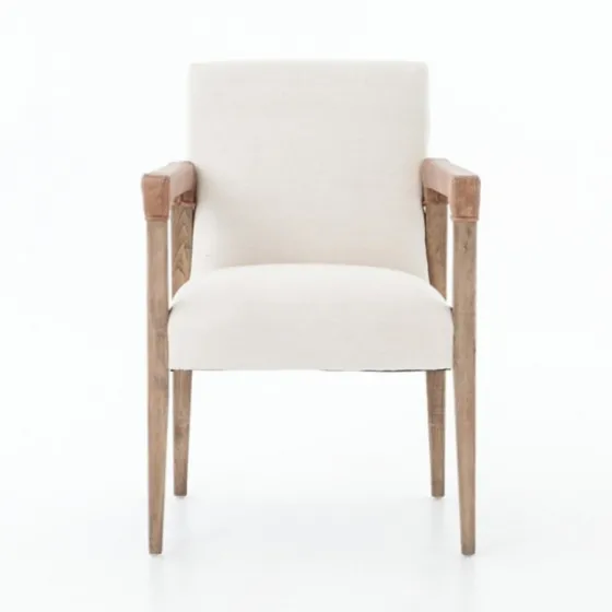 Reuben Harbor Natural Dining Chair-Kirkland's Home Clearance