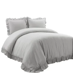 Reyna Ruffle 3-Pc. King Duvet Set-Kirkland's Home New