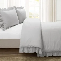 Reyna Ruffle 3-Pc. King Duvet Set-Kirkland's Home New