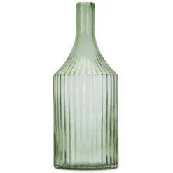 Ribbed Glass Bottle Vase, 14 In.-Kirkland's Home Best