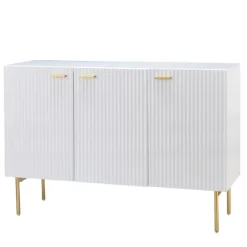 Ribbed Wood Sideboard Cabinet-Kirkland's Home Outlet