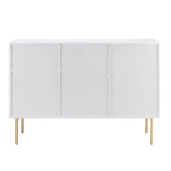 Ribbed Wood Sideboard Cabinet-Kirkland's Home Outlet