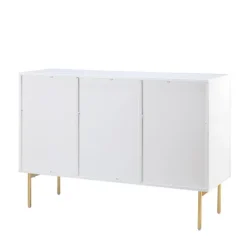 Ribbed Wood Sideboard Cabinet-Kirkland's Home Outlet