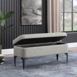 Ricardo Woven Storage Bench-Kirkland's Home Discount