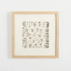 Rice Paper Shadowbox Wall Plaque-Kirkland's Home Cheap
