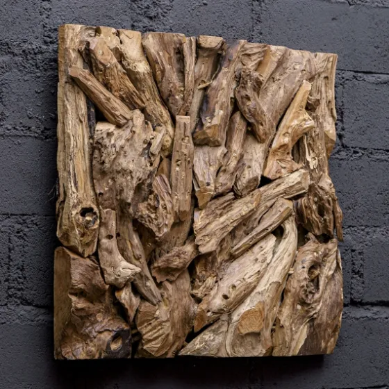 Rio Natural Wood Wall Plaque-Kirkland's Home Clearance