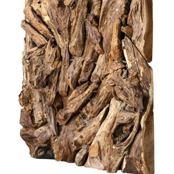 Rio Natural Wood Wall Plaque-Kirkland's Home Clearance