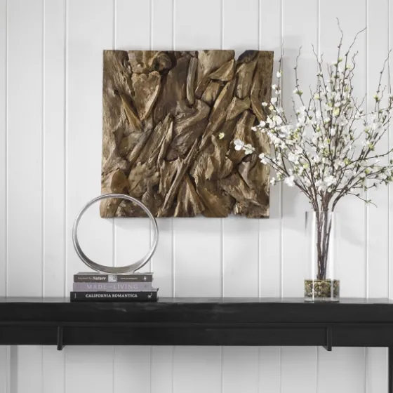 Rio Natural Wood Wall Plaque-Kirkland's Home Clearance