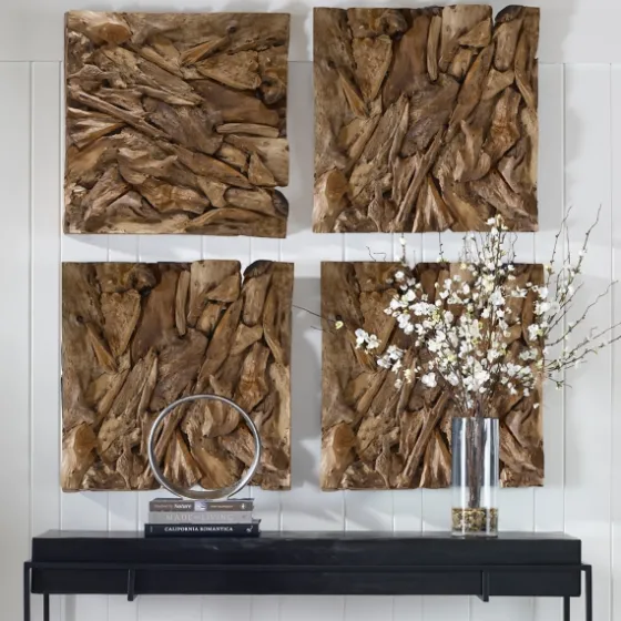 Rio Natural Wood Wall Plaque-Kirkland's Home Clearance
