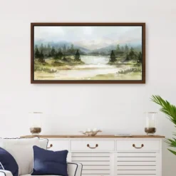 River View Framed Canvas Art Print-Kirkland's Home Cheap