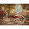 Riverwalk Charm Canvas Art Print By Ruane Manning-Kirkland's Home Clearance