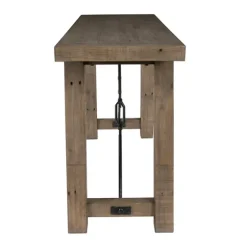 Roane Gray Reclaimed Pine Console Table-Kirkland's Home Clearance
