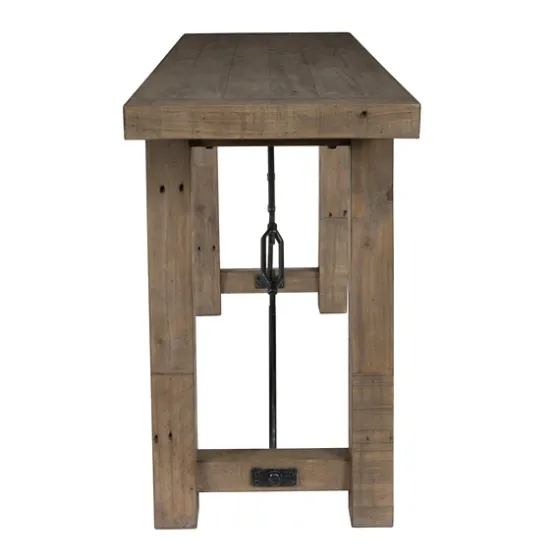 Roane Gray Reclaimed Pine Console Table-Kirkland's Home Clearance