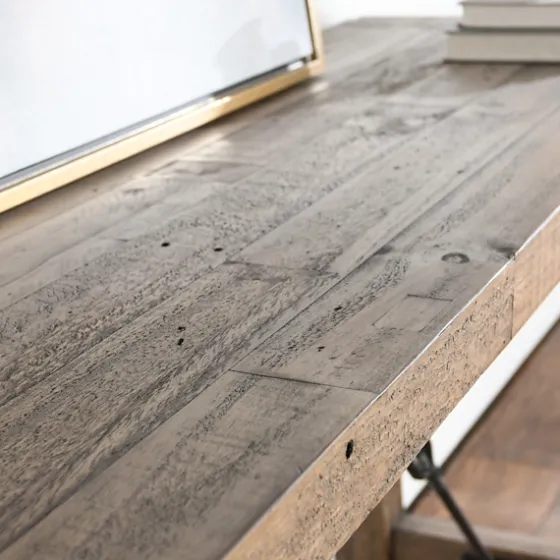 Roane Gray Reclaimed Pine Console Table-Kirkland's Home Clearance