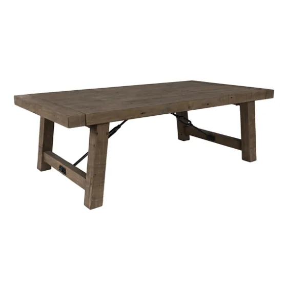 Roane Gray Reclaimed Pine Coffee Table-Kirkland's Home Best Sale